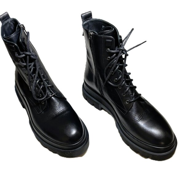 La Canadienne Women's Brendan Waterproof Combat Boot Sz 7 made in Italy - Picture 6 of 15